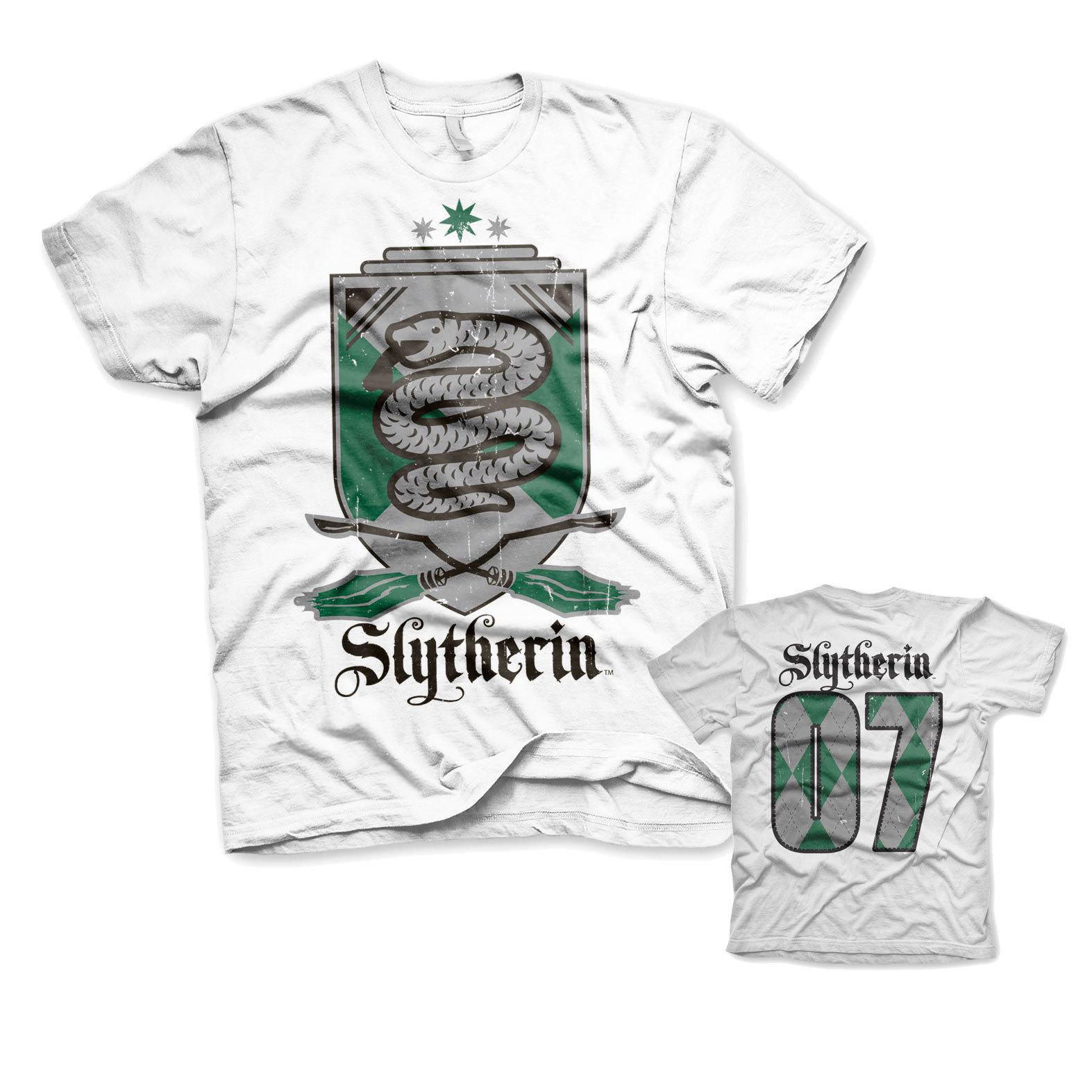 Officially Licensed Harry Potter Slytherin 07 Mens T-Shirt Sizes S-XXL- S