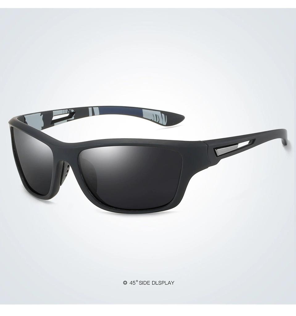 Windproof Sunglasses, Running, Driving, Male And Female Tide Riding, Polarized Sports, Uv-Proof Sunglasses