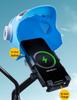 Compact Waterproof Phone Holder with Sunshade for Motorcycle, Scooter & Bicycle Riders.