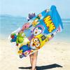 Personalized Pororo Friends Adventure Beach Towel Microfiber Beach Towel Thin Absorbent for Beach Swimming Yoga Bath Sports. 091074