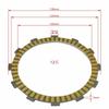 For Yamaha XG250 Tricker XT250 Serow 250 XT250X YFM250R Raptor 250 6Pc Motorcycle Friction Clutch Disc Plates