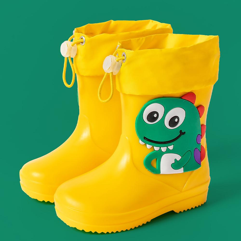 

Boys Waterproof Shoes with Anti-slip Soles; Girls Water Shoes 18-21 жёлтый