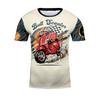 Camiseta Jiu Jitsu MMA Infantil Manga Curta Kickboxing Treino Camisas Secagem Rápida Crianças Meninos Esporte Fitness Boxe Corrida Camisa