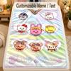 Flannel BlanketStray Kids Custom Name Text Personalized Soft Warm Throw Blanket Home Decor Gift