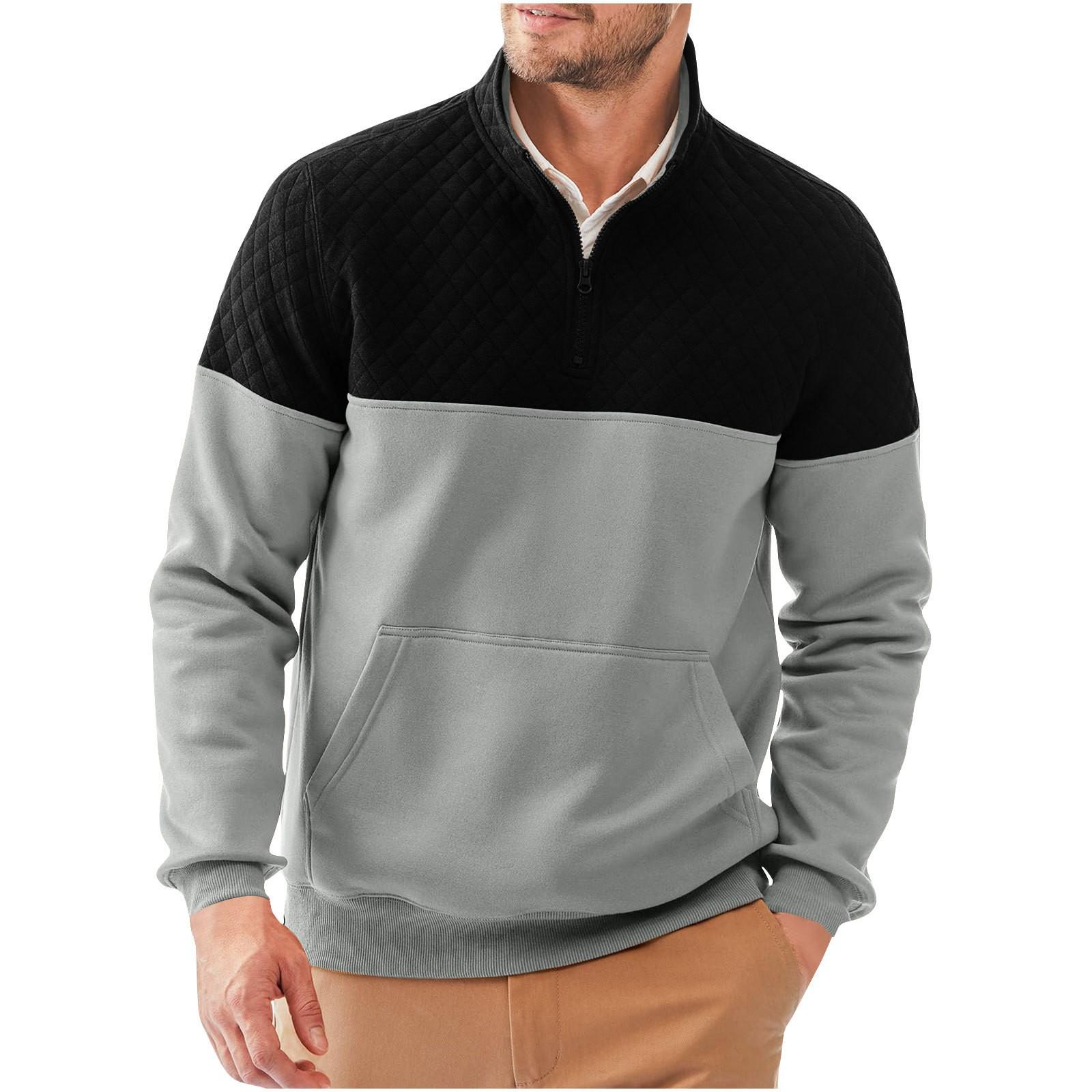 

Мужской свитшот Свитшот Флисовый свитшот Пуловер Толстовка Толстовка Свитшот Повседневный XL