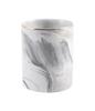 SAKIRABITO Makeup Brush Marble Makeup Brush Pen Makeup Brush Case Stand, Pattern, Ceramic, Storage, Holder, (Gray)