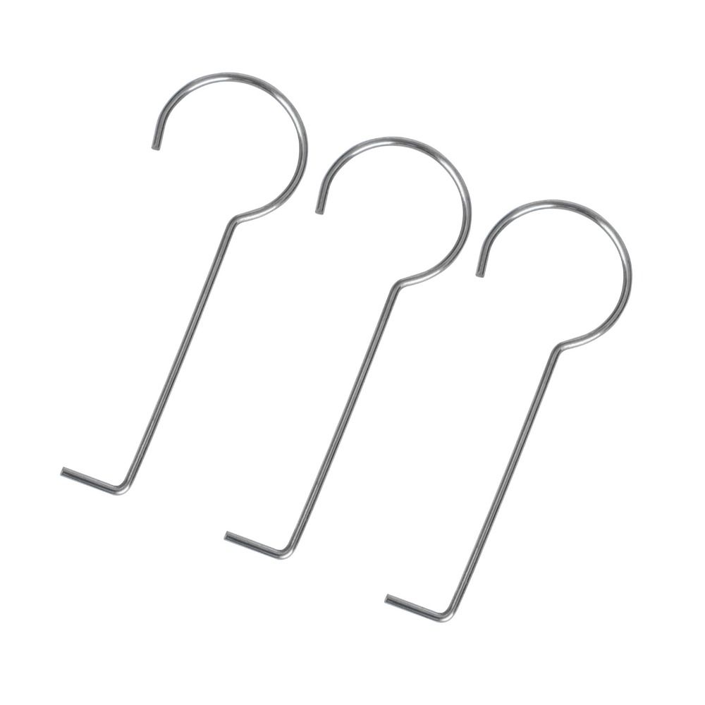 10pcs Durable Kitchen Drain Hook Stainless Steel Floor Drain Handle Bathroom