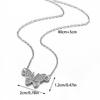 2025 Luxury Diamond Butterfly Choker Necklace for Women – Trendy, Niche Design, Clavicle Chain