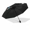 Witch, Sorcerer Themed Automatic Opening and Closing Umbrella, Brightly Colored 8-rib Portable Umbrella, Suitable for Men and Women, A Perfect Gift Fo