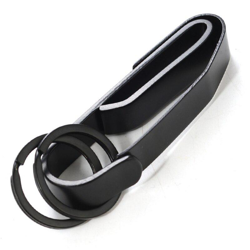Outdoor EDC Tool Anti-lost Stainless Steel Detachable Keychain Waist Belt Clip Buckle Hanging Extreme Duty Key Ring Holder