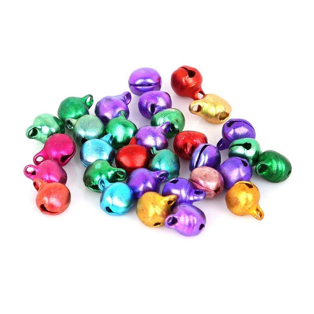 Wedding Festival For Party DIY Crafts Jingle Bells Christmas Decoration Xmas Supplies Loose Beads