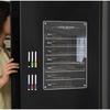 Fridge Magnet Sticker Calendar Board Planner Reusable Magnetic Dry Erase Board Schedule Transparent Acrylic Fridge Message Menu