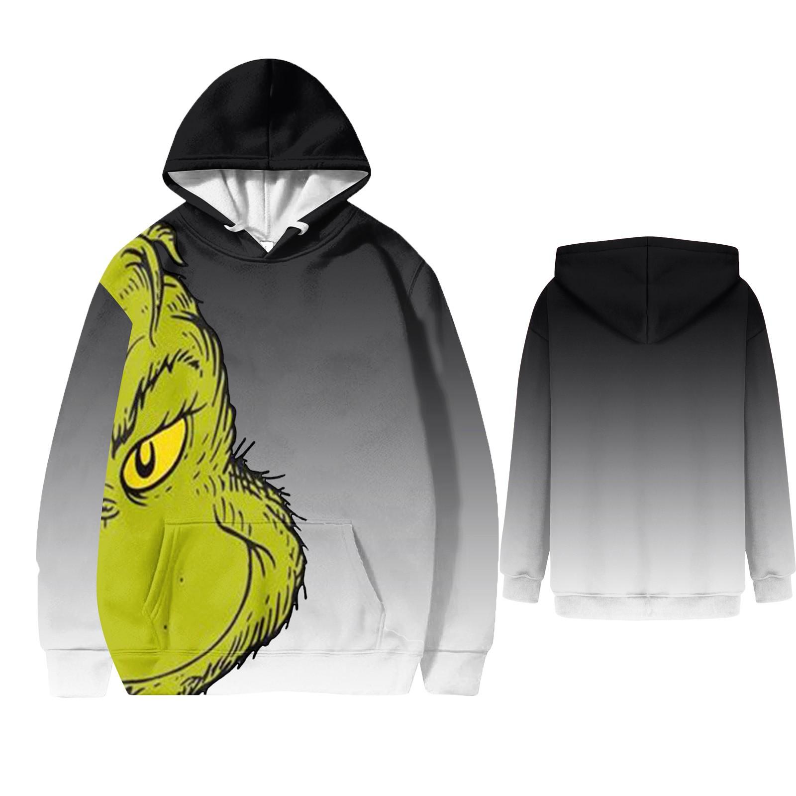 Мужская и женская однотонная толстовка с капюшоном L чёрный 1814₽