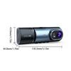 WDR Dynamic Adjustment Dash Cam 4K Ultra HD Car Dash Camera Video Recorder  Car Use