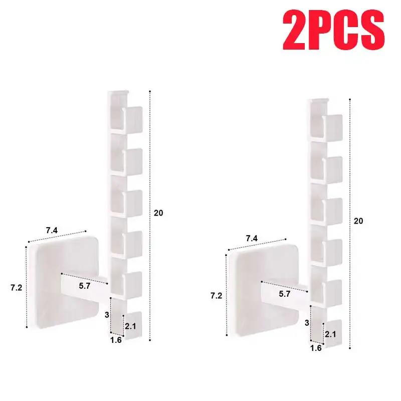 

2 шт. 6 крючков держатель для шляп L-образный держатель для бейсболок держатели для хранения стойка настенное крепление для шляп ремень органайзер крючки настенный для ванной комнаты