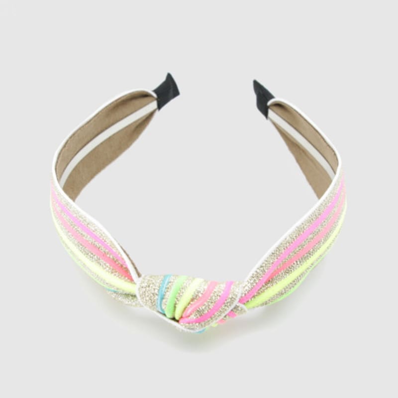LALA Twinkle Stripe Knoten Haarband - Pastell