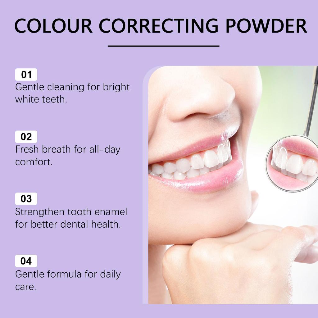 5 Days Teeth Whitening Powder Remove Plaque Stains Dental Calculus Oral Hygiene Cleaning Fresh Bad Breath Tooth Care Products