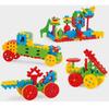 Marioinex Waffle Plastic Constructor Construction Mix, 150 Pieces