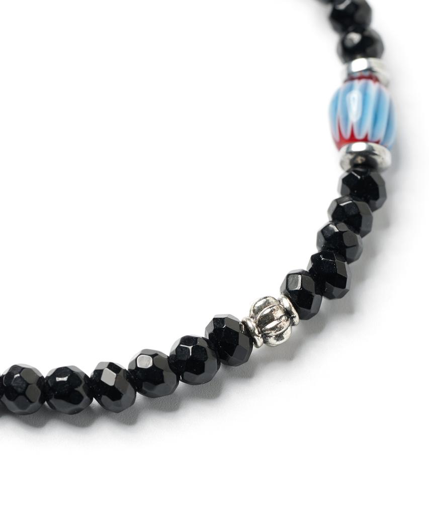 Polalita Black Blue Candy Point Bracelet (Plt-Br-054_Bk)