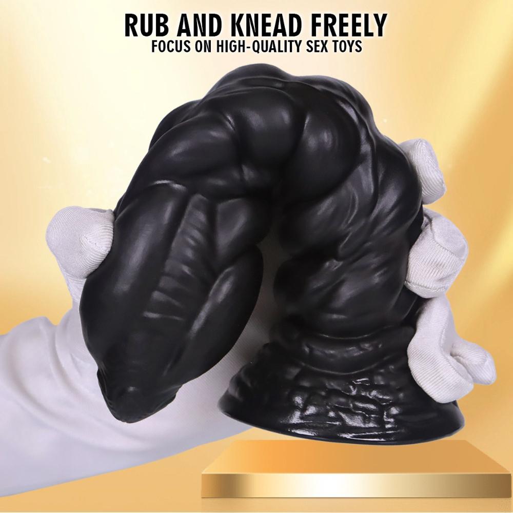 Extra Large Anal Plug for Men, Sex Toy for Women Men Couples, Massive Size Prostate Massager with Flared Base