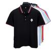 Short Sleeve T-Shirt Lapel Collar Polo Shirt Summer Business Loose Fit Plus Size Top