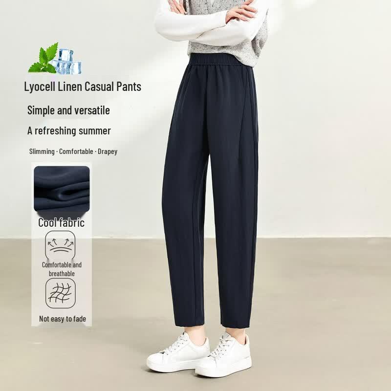 Demana Women s Summer Loose Tapered Casual Pants L