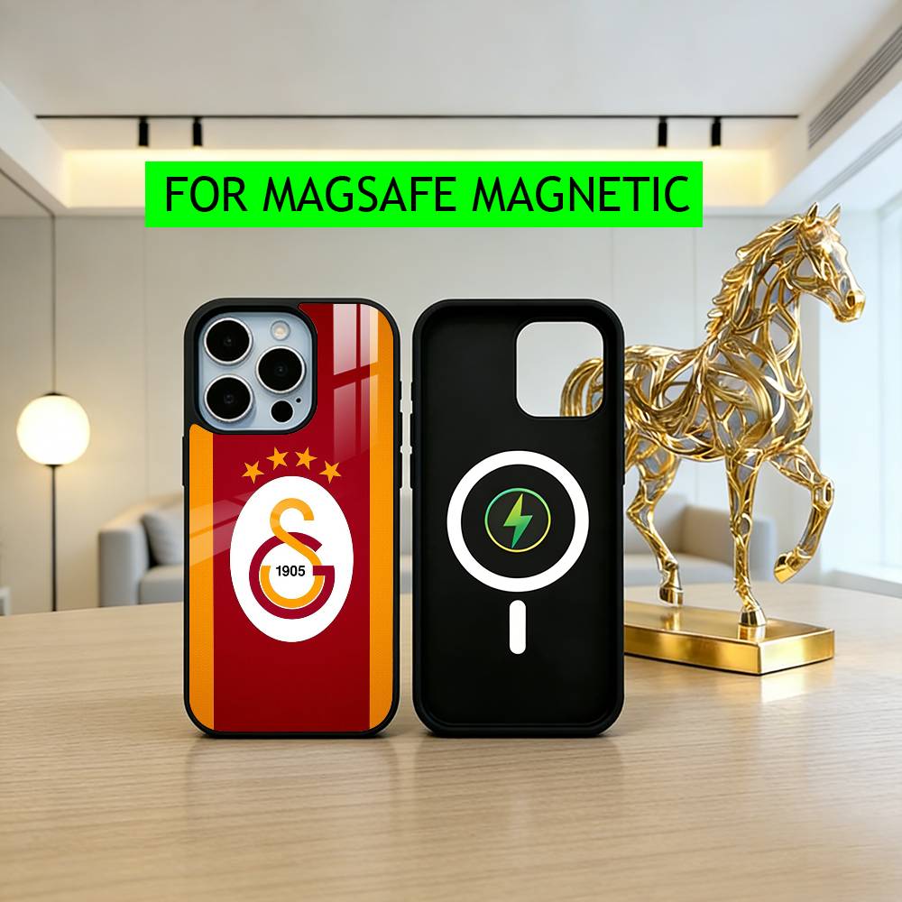 Pattern G-Galatasaray SK-es Phone Case For iPhone17,16,15,14,13,12,11 Plus,Pro Magnetic with Magsafe Wireless Charging