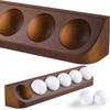 Holz Golfball Sammelbox 6 Löcher Holz Golfball Aufbewahrungshalter Golfer Enthusiast Sammlerschrank Regal Dekoration