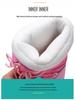 Y025 Trendy 2025 Winter Skiing Space Boots: Stylish Round Toe, Mid-Calf Women's Snow Boots, Thickened Moon Shoes.