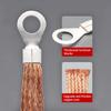 5 PCS Automotive Engine Grounding Strap, Flexible Tensile-Resistant Copper Braided Distribution Box Bridge Jumper, Car Multi-Purpose Heavy-Duty
