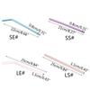 5 Pieces Drinking Straws with Cleaning Brush for Toddlers & Kids Easy To Use