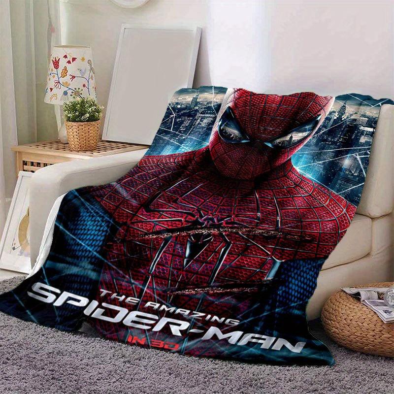 Spider-man Roztomilá Tištěná Deka Obdélníková Měkká Pohodlná Moderní Styl Polyester