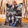 Buffy Flanellen Deken Zacht Warm Alle Seizoenen Plaid, Ontwerp voor Kamperen, Auto Reizen, Wandelen Bank, Bed, Kantoor Perfect Cadeau voor Feesten
