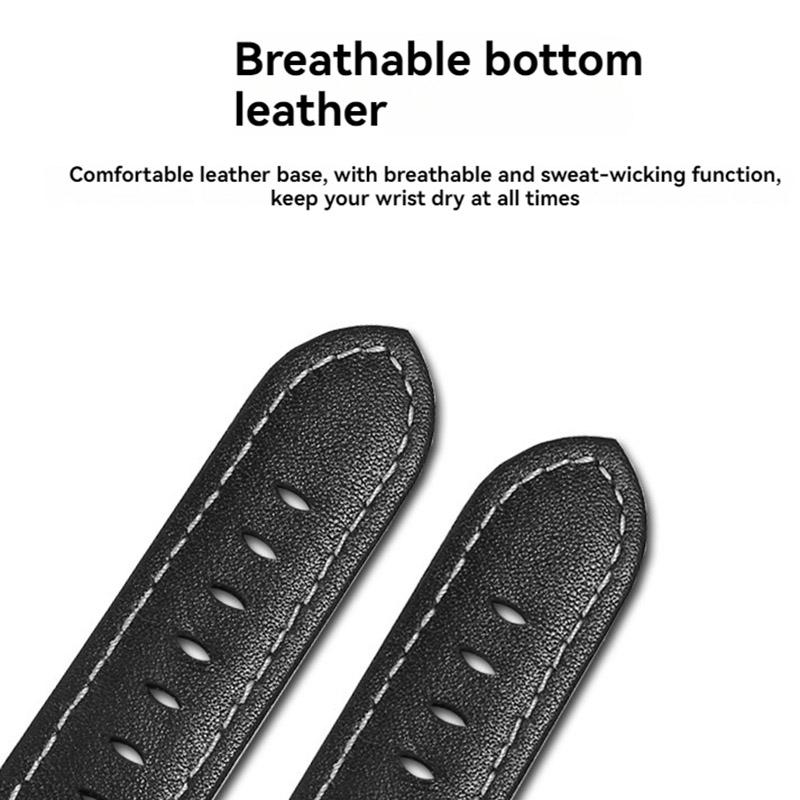 Genuine Leather Watch Strap for Men G-SHOCK Casio Steel Heart GST-B100 GST-W300 GST-S140/1110/S120 Bracelet Cowhide Watchband