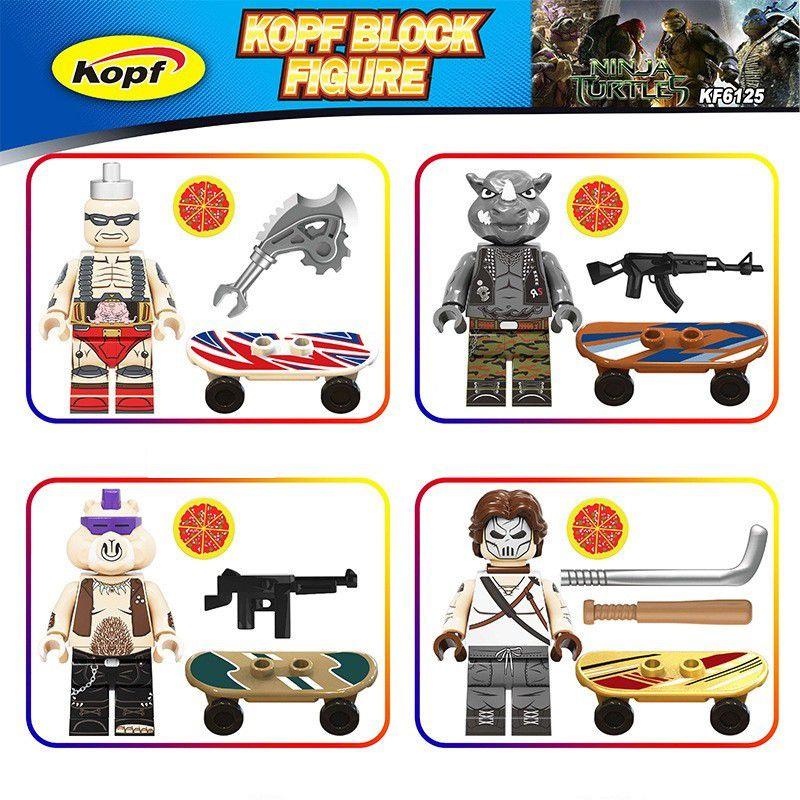 Teenage Mutant Ninja Turtles Bausteine Kinderspielzeug für fantasievolles Spielen