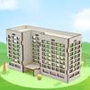 Garden Landscape Ornament Assembling Model Wooden Apartment Outland Model HX6C
