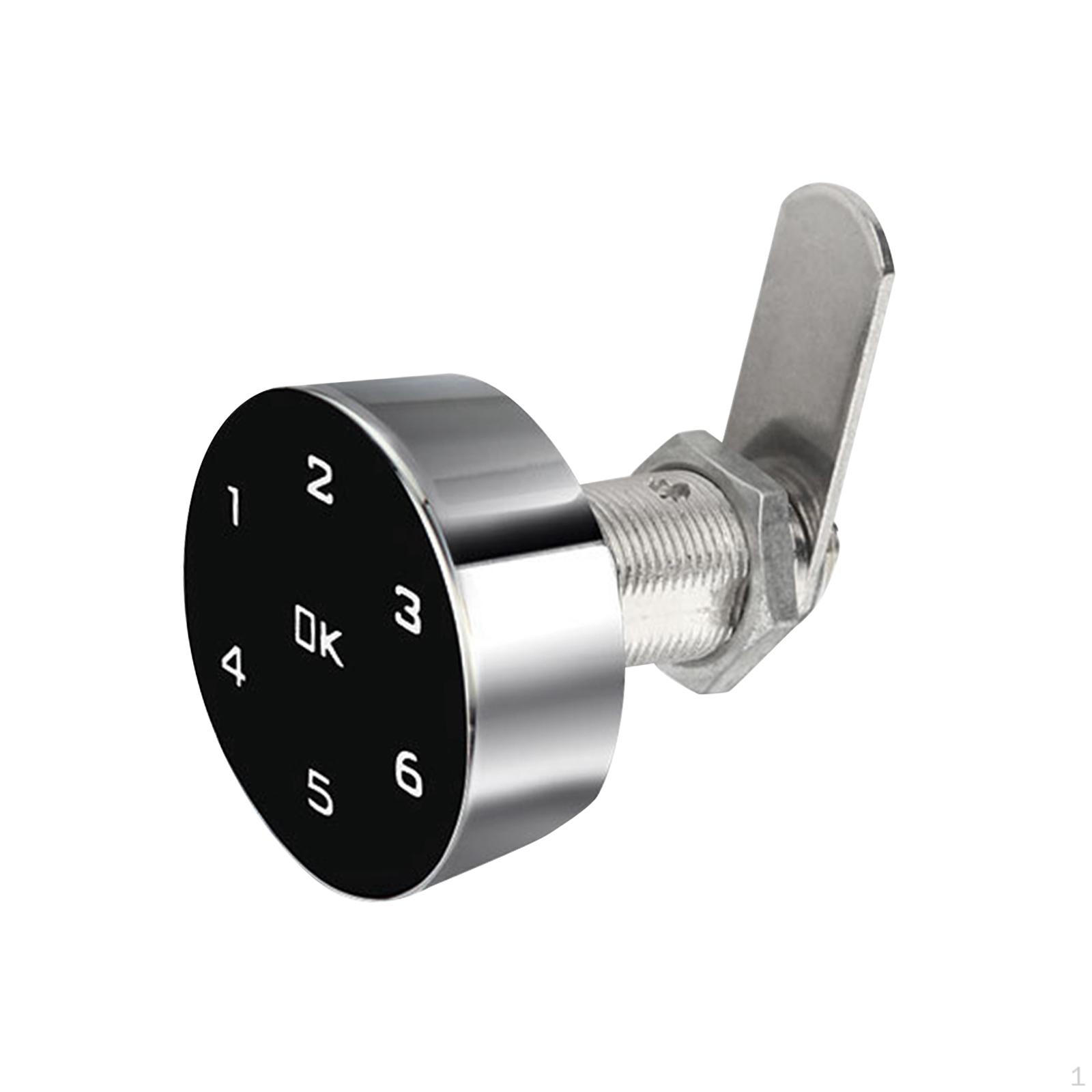 

Замок для шкафа, цифровые замки без ключа, шкаф для спальни, передние двери, шкафчик с сенсорным экраном, пароль Style B Rod 30mm