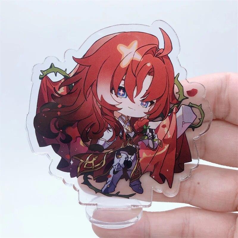 

Honkai Star Rail Jingliu HuoHuo Guinaifen Топаз фигурка-подставка тарелка аниме реквизит для косплея аксессуары