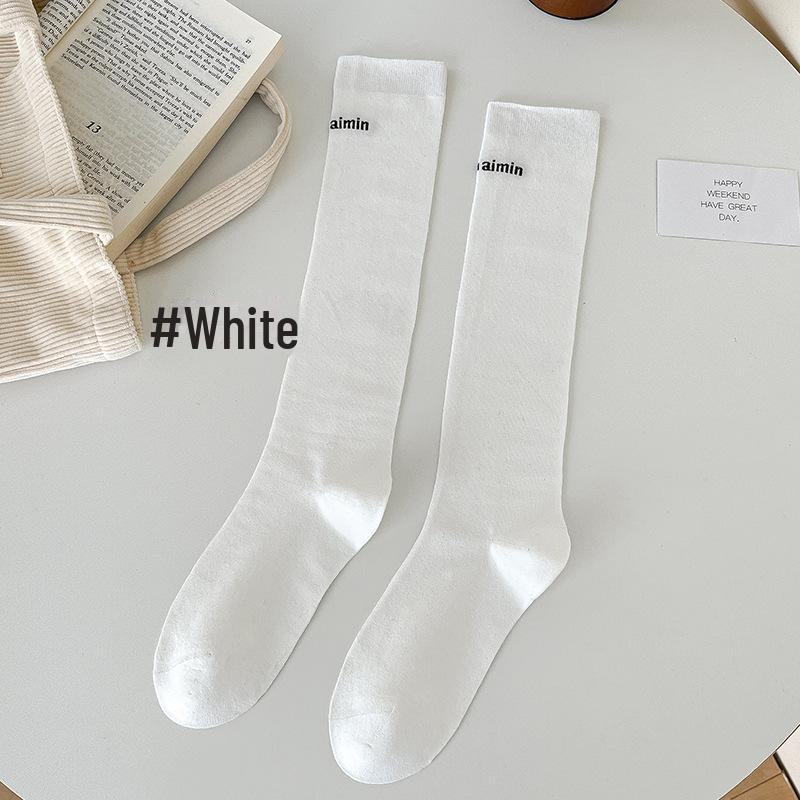 Women's Compression Calf and Knee-High Pure Cotton Socks - Spring To Winter