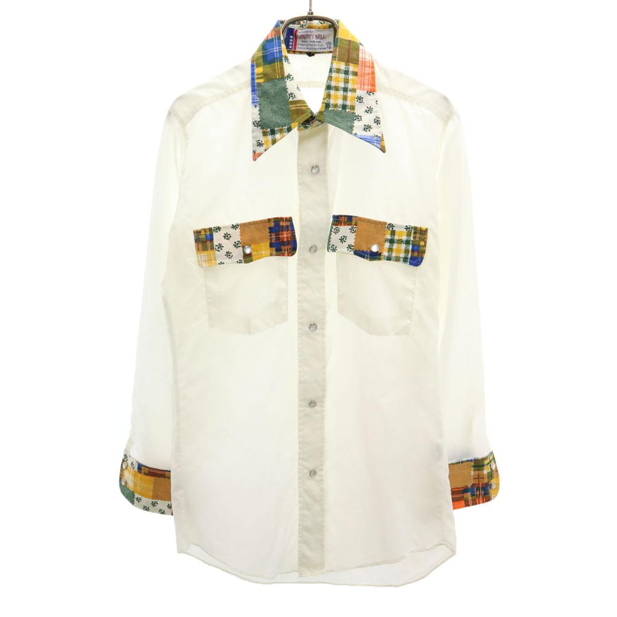 

Liberty Bell Long sleeve shirt 1 white Men s Used