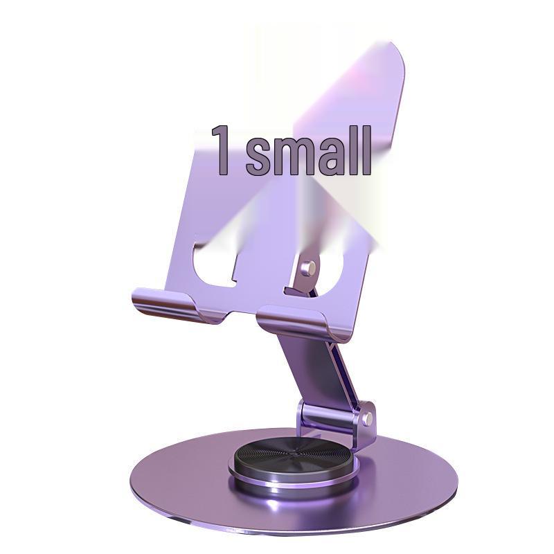 All-Metal Rotating Folding Phone Stand for Live Broadcasts and Study