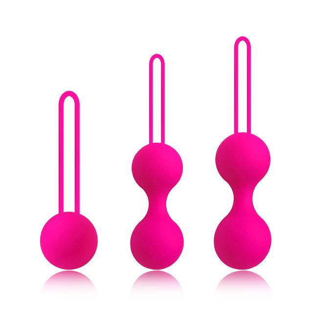 Safe Silicone Smart Ball Kegel Ball Ben Wa Ball Vagina Tighten Exercise Machine Vaginal Geisha Ball Sex Toys for Women