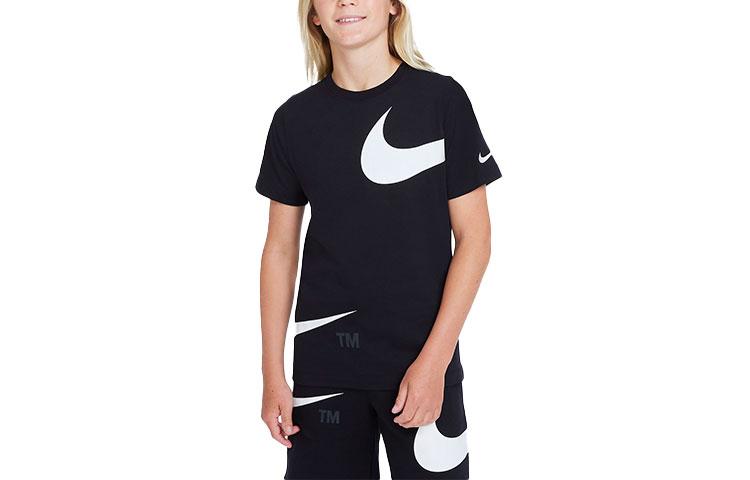 Nike Kids T Shirts Crew Neck Moderate DJ6616-010 S