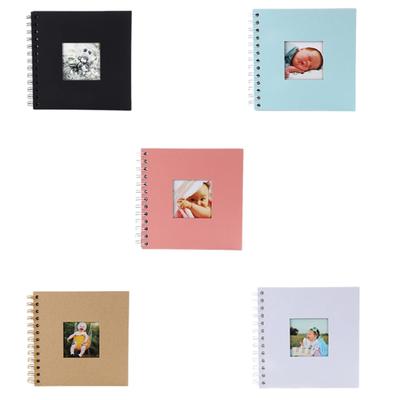 Handmade Baby Anniversary Photo Album DIY Baby Photo Album Paper for Capturing Valuable Moment & Special Event