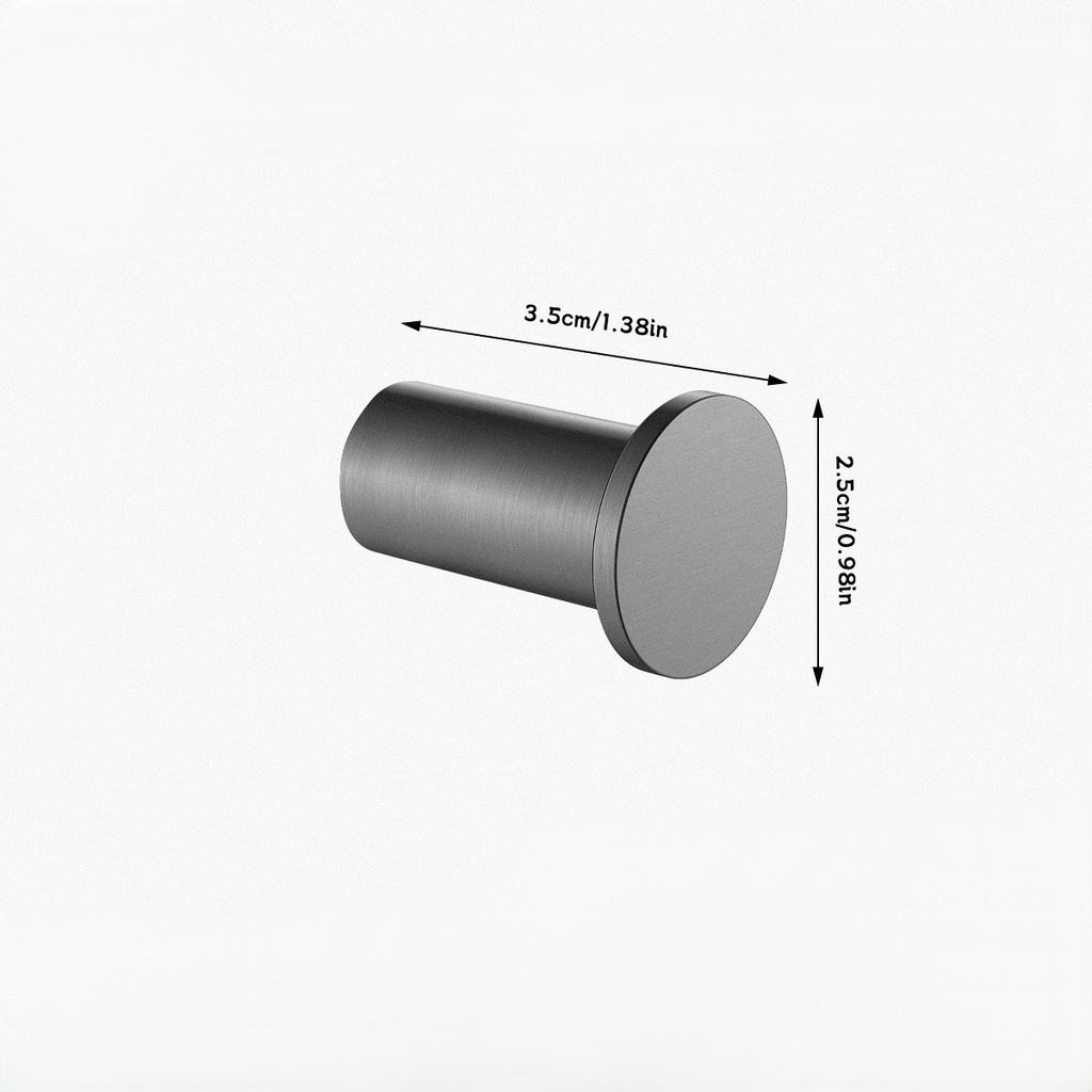 Fabrikpreis Badezimmer Küche Modern Minimalistisches Design Wohnzimmer Wasserdicht Wand Kleidung Edelstahl Kleiderhaken