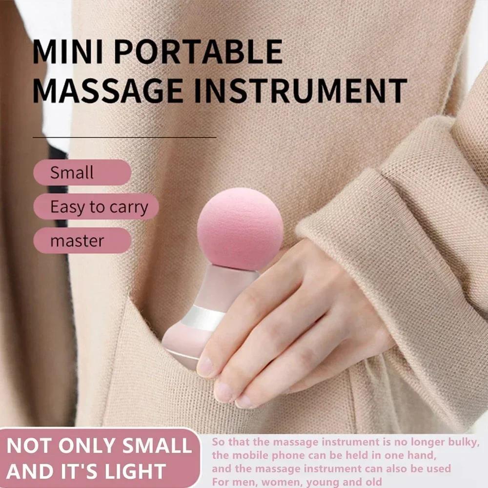 Handheld Muscle Massager Mini Massage Gun with 6 Adjustment Modes for Neck Shoulder and Back Massage to Relax the Body Massager