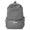 Schoolbag, Korean-style INS Backpack, Unisex Niche, Solid Color Simple Backpack, Couple Casual Lightweight High School and College Student Backpack