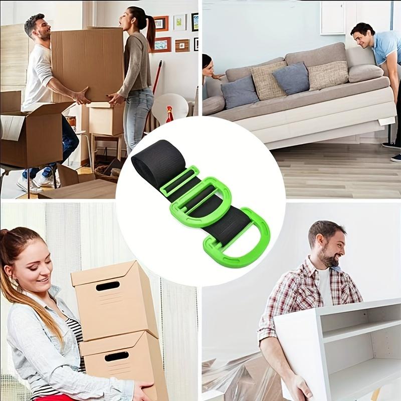 Up To 600 Lbs Heavy-Duty Adjustable Lifting Strap for Furniture, Boxes & Mattresses - Supports Heavy Weights with Ease