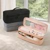 Nylon Double Layer Hair Dryer Bag Large Capacity Curling Iron Storage Bag  Hair Styling Tools
