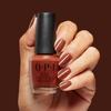 OPI Nail Lakier Bardzo Łatwy do Brązowienia 15ml Idealny na Prezent Lakier, Pigmentowany, Aplikuj, Kremowy, (Paznokieć NLF025) -